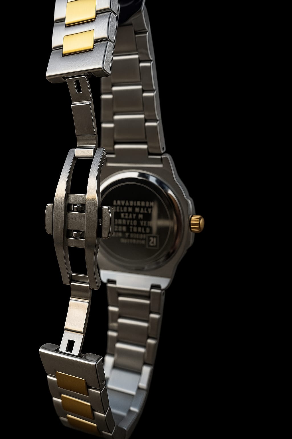 Reward TM 330-70G | Luxury Steel Bracelet Watch with White Dial – Bukharians
