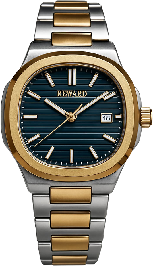 Luxury Steel Bracelet Watch with Black Dial – Bukharians Pakistan